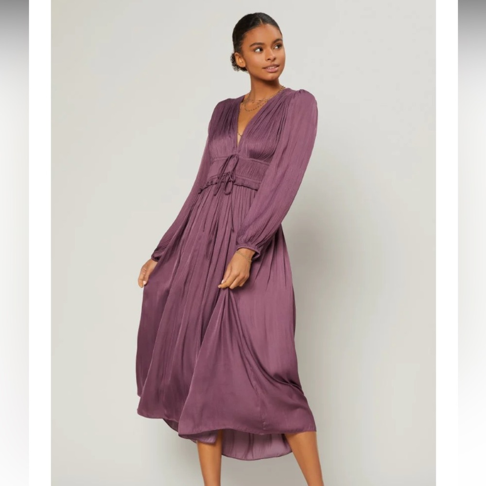 Current Air, plum maxi dress size Medium,